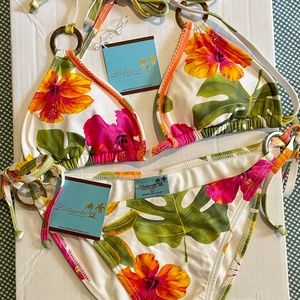 NEW! Letarte ALOHA Bikini - Size L (Top and Bottom)